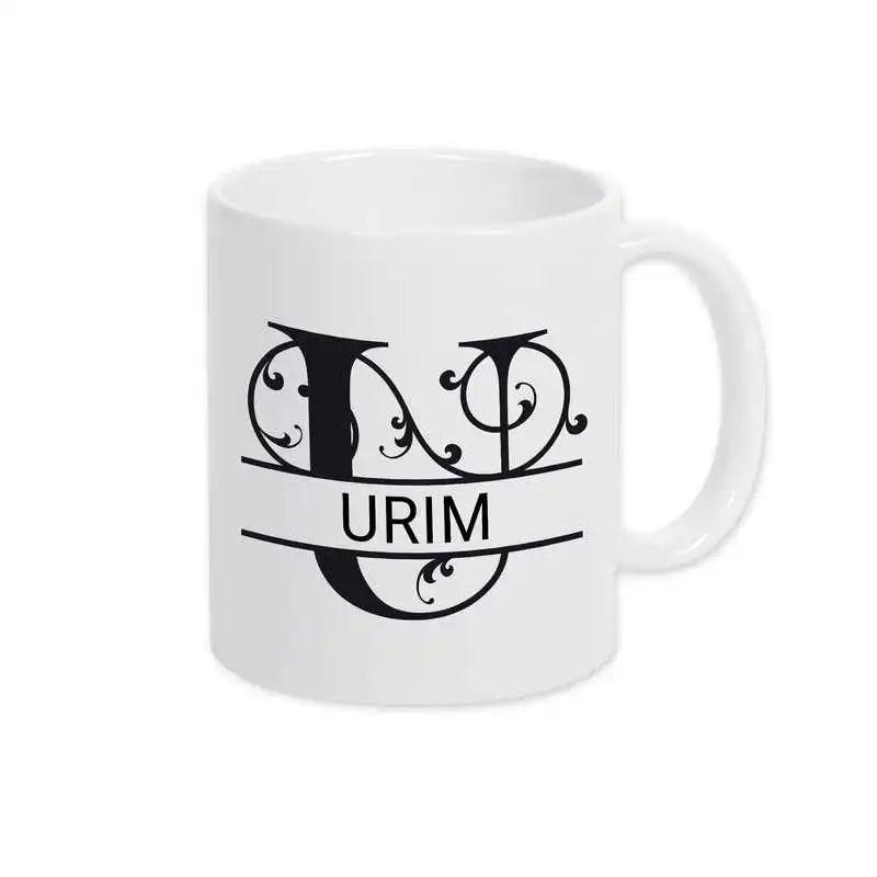 Keramik Tasse mit Namen | Motiv 1 | Urim - Druckerino
