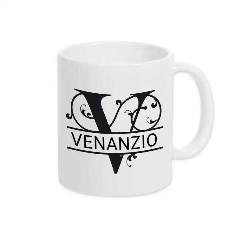 Keramik Tasse mit Namen | Motiv 1 | Venanzio - Druckerino