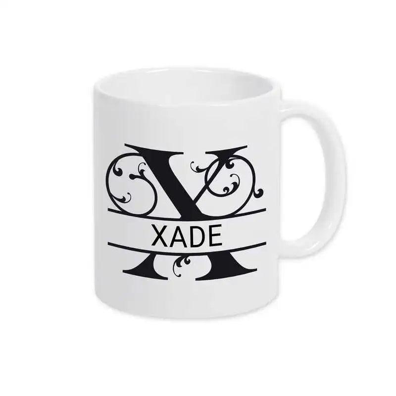 Keramik Tasse mit Namen | Motiv 1 | Xade - Druckerino
