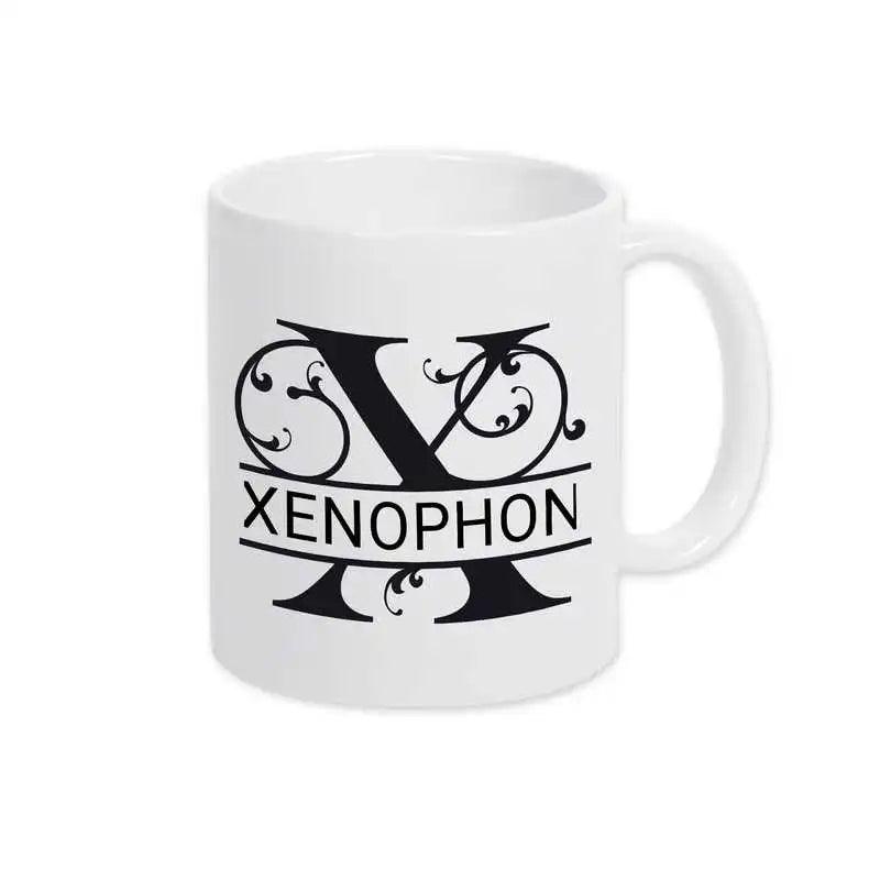 Keramik Tasse mit Namen | Motiv 1 | Xenophon - Druckerino
