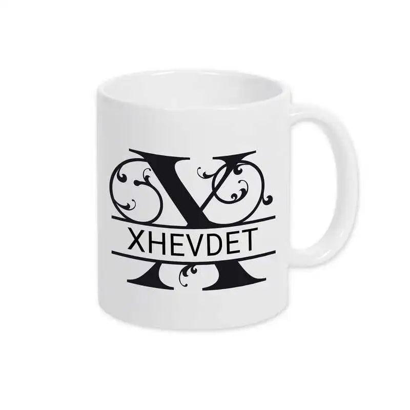 Keramik Tasse mit Namen | Motiv 1 | Xhevdet - Druckerino