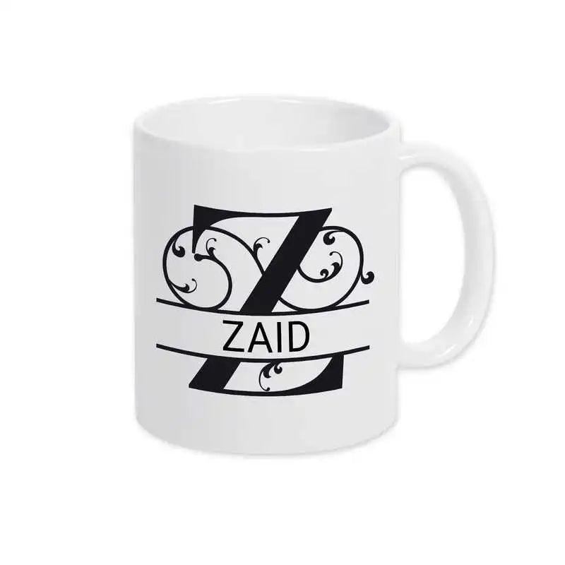 Keramik Tasse mit Namen | Motiv 1 | Zaid - Druckerino
