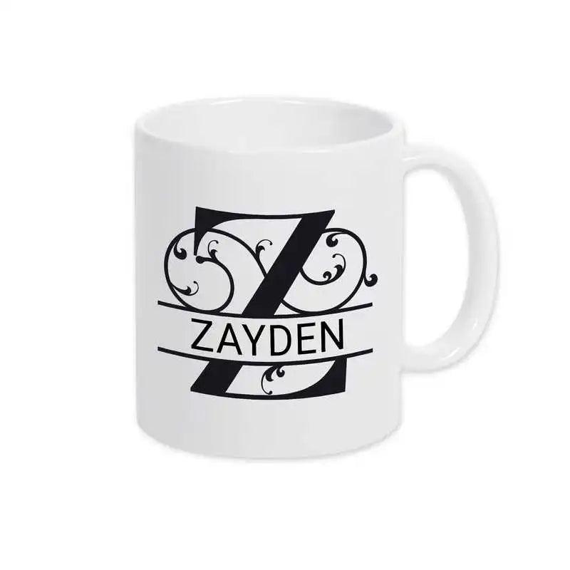 Keramik Tasse mit Namen | Motiv 1 | Zayden - Druckerino