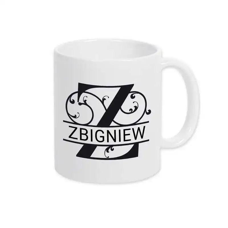 Keramik Tasse mit Namen | Motiv 1 | Zbigniew - Druckerino