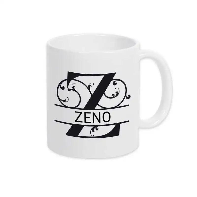 Keramik Tasse mit Namen | Motiv 1 | Zeno - Druckerino