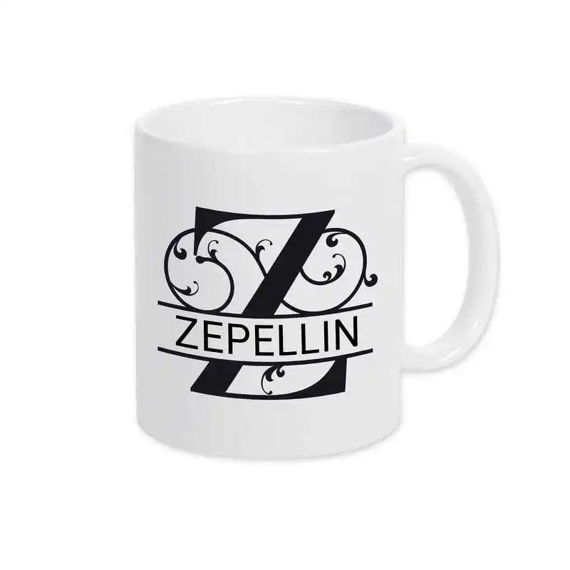 Keramik Tasse mit Namen | Motiv 1 | Zepellin - Druckerino