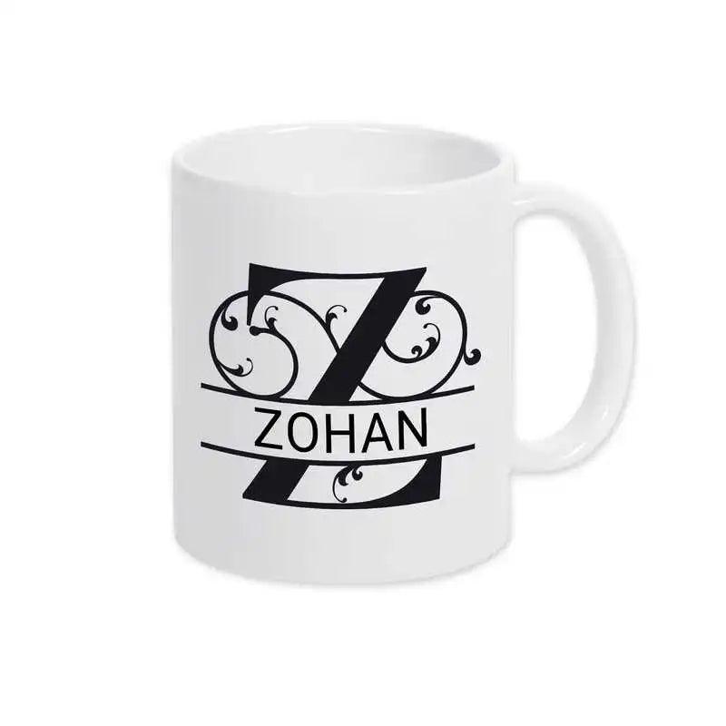 Keramik Tasse mit Namen | Motiv 1 | Zohan - Druckerino