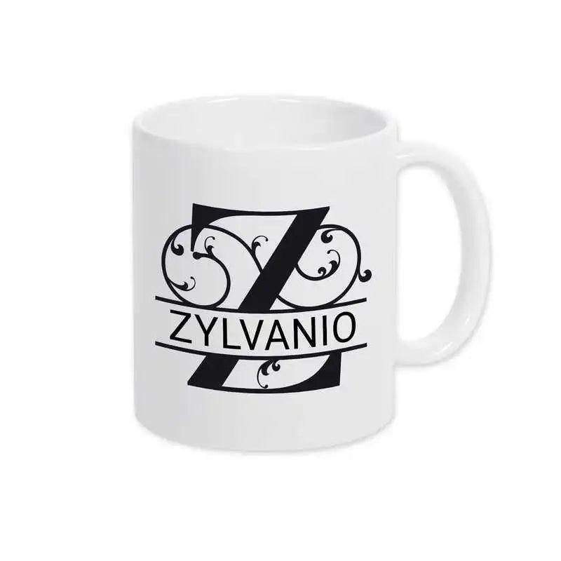 Keramik Tasse mit Namen | Motiv 1 | Zylvanio - Druckerino
