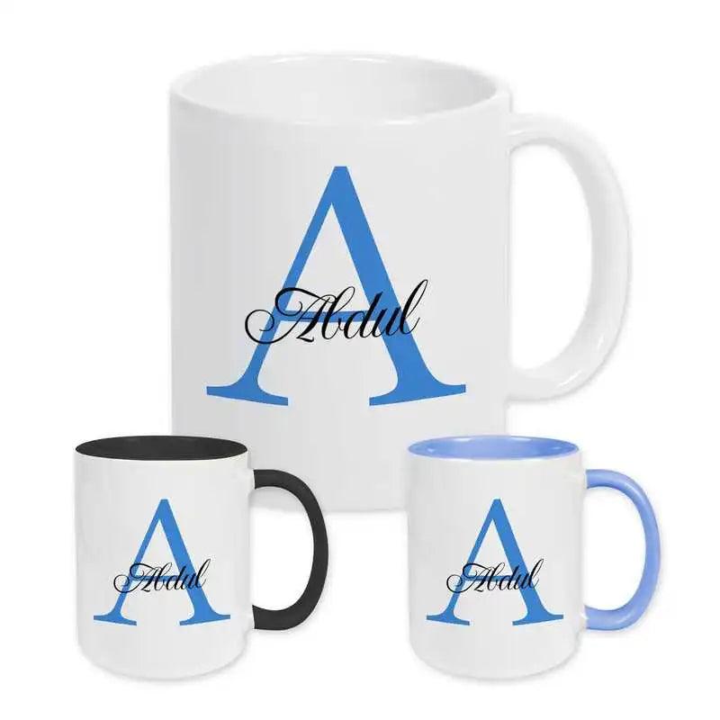 Keramik Tasse mit Namen | Motiv 3 | Abdul - Druckerino