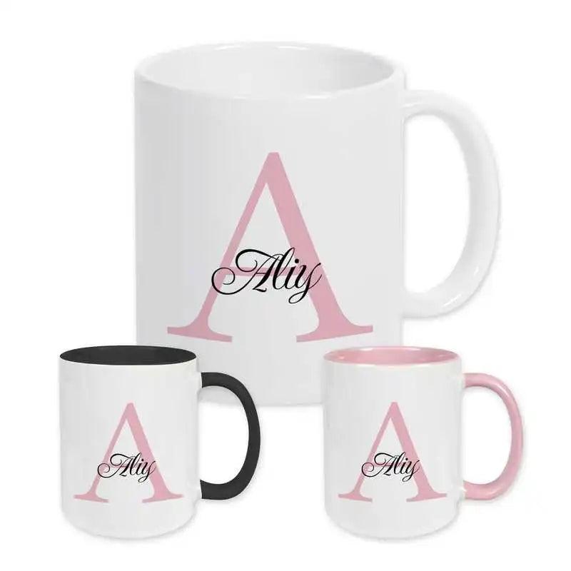 Keramik Tasse mit Namen | Motiv 3 | Aliy - Druckerino