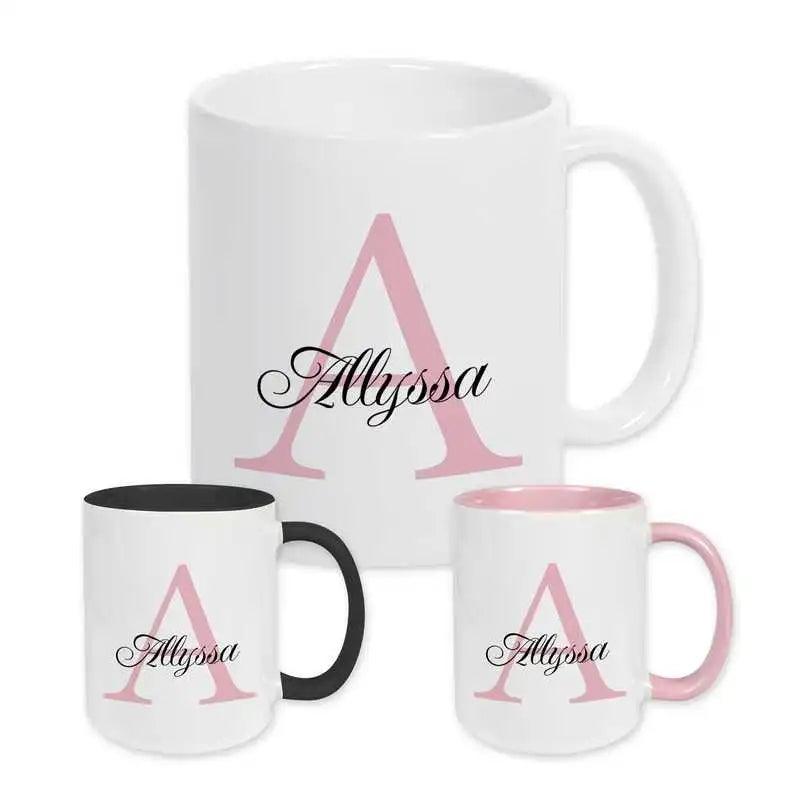 Keramik Tasse mit Namen | Motiv 3 | Allyssa - Druckerino