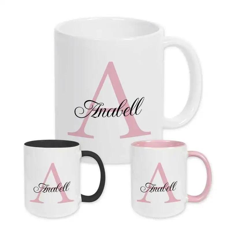 Keramik Tasse mit Namen | Motiv 3 | Anabell - Druckerino