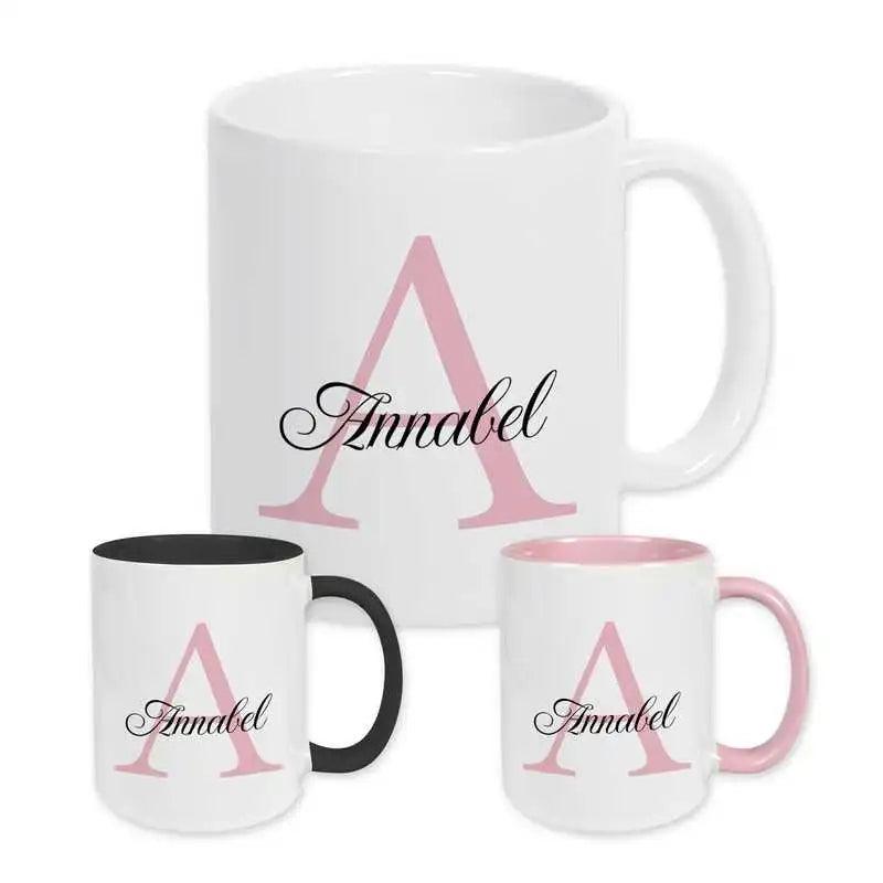 Keramik Tasse mit Namen | Motiv 3 | Annabel - Druckerino