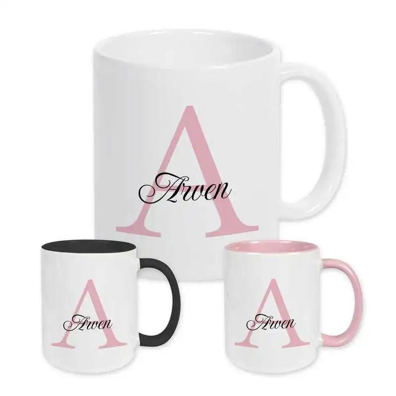 Keramik Tasse mit Namen | Motiv 3 | Arven - Druckerino