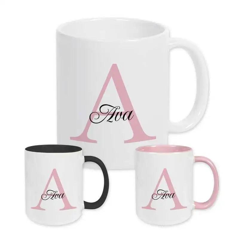 Keramik Tasse mit Namen | Motiv 3 | Ava - Druckerino
