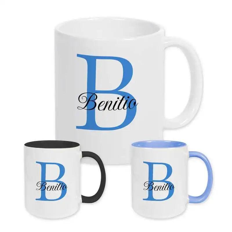 Keramik Tasse mit Namen | Motiv 3 | Benitio - Druckerino