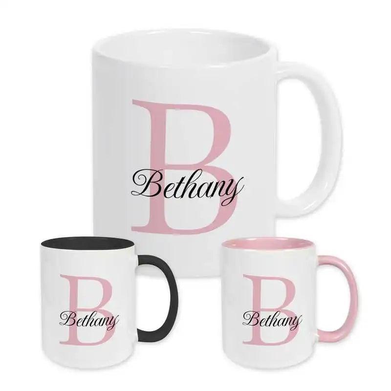 Keramik Tasse mit Namen | Motiv 3 | Bethany - Druckerino