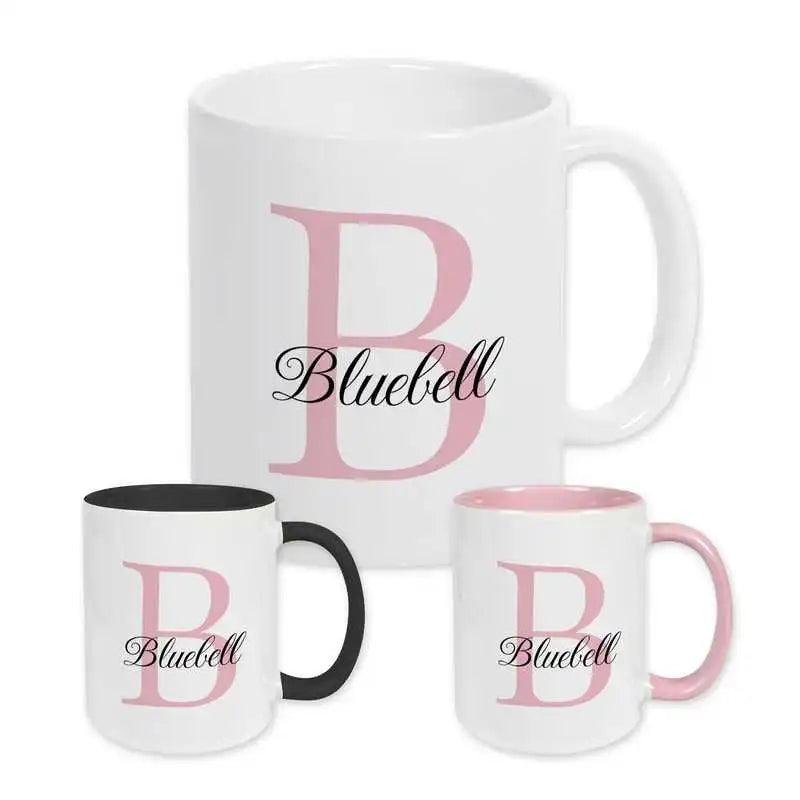Keramik Tasse mit Namen | Motiv 3 | Bluebell - Druckerino