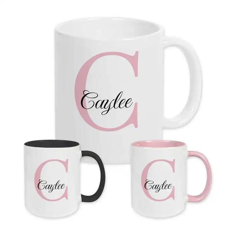 Keramik Tasse mit Namen | Motiv 3 | Caylee - Druckerino