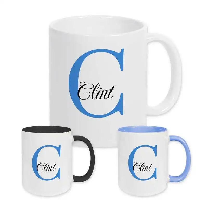 Keramik Tasse mit Namen | Motiv 3 | Clint - Druckerino