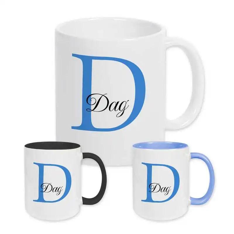 Keramik Tasse mit Namen | Motiv 3 | Dag - Druckerino