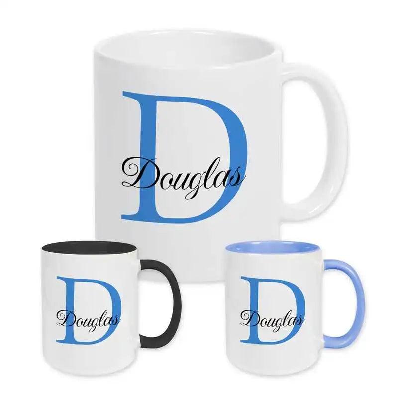 Keramik Tasse mit Namen | Motiv 3 | Douglas - Druckerino
