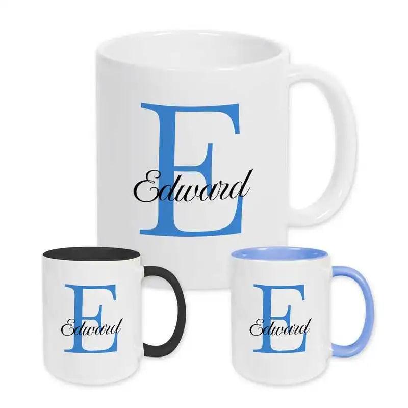 Keramik Tasse mit Namen | Motiv 3 | Edward - Druckerino