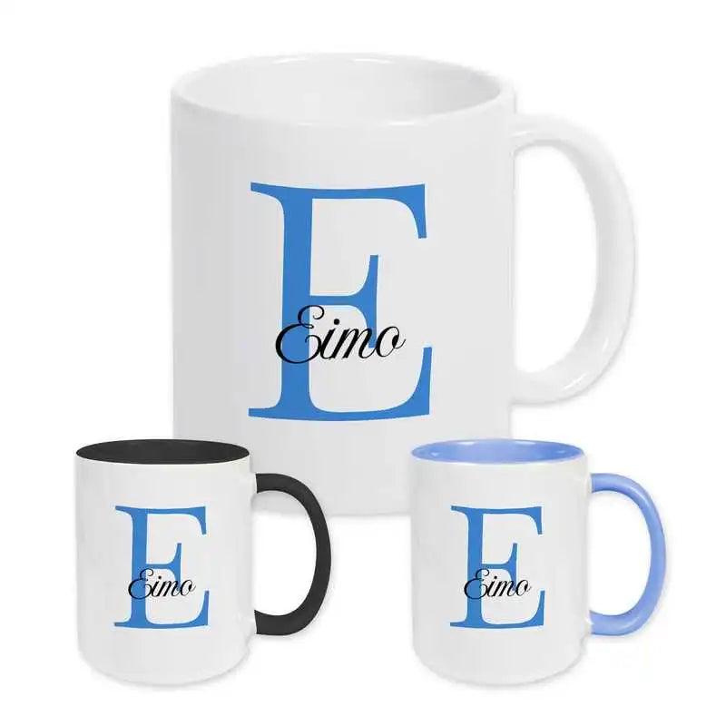 Keramik Tasse mit Namen | Motiv 3 | Eimo - Druckerino
