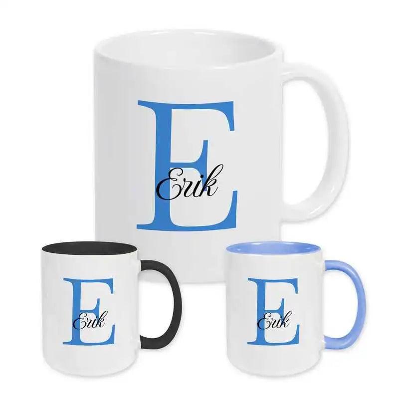 Keramik Tasse mit Namen | Motiv 3 | Erik - Druckerino