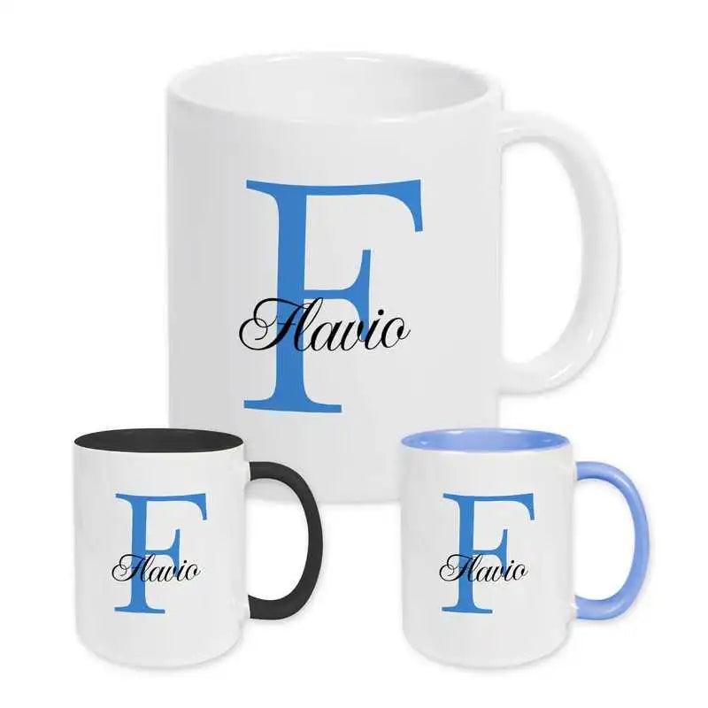 Keramik Tasse mit Namen | Motiv 3 | Flavio - Druckerino