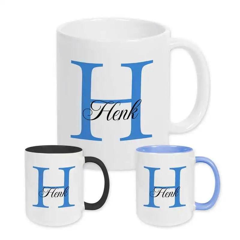 Keramik Tasse mit Namen | Motiv 3 | Henk - Druckerino