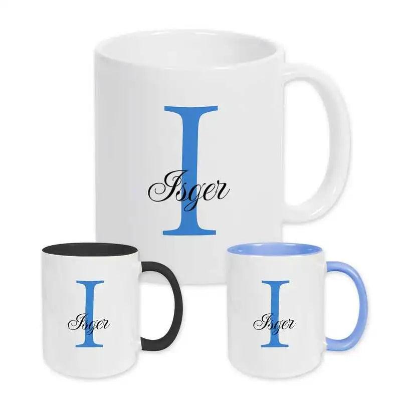 Keramik Tasse mit Namen | Motiv 3 | Isger - Druckerino