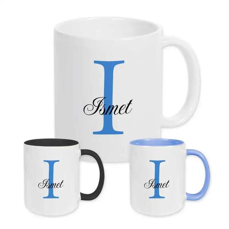 Keramik Tasse mit Namen | Motiv 3 | Ismet - Druckerino