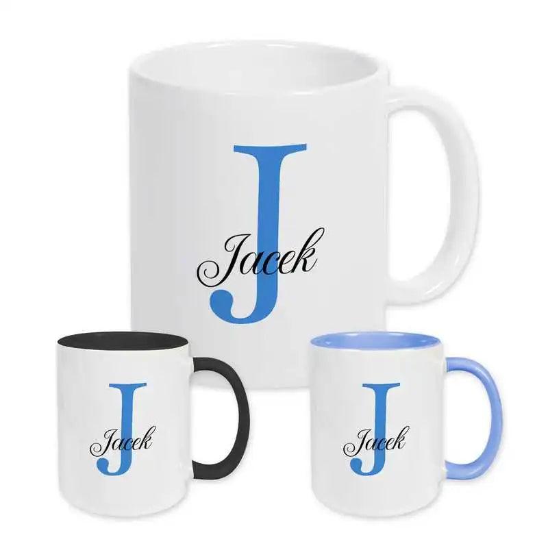 Keramik Tasse mit Namen | Motiv 3 | Jacek - Druckerino