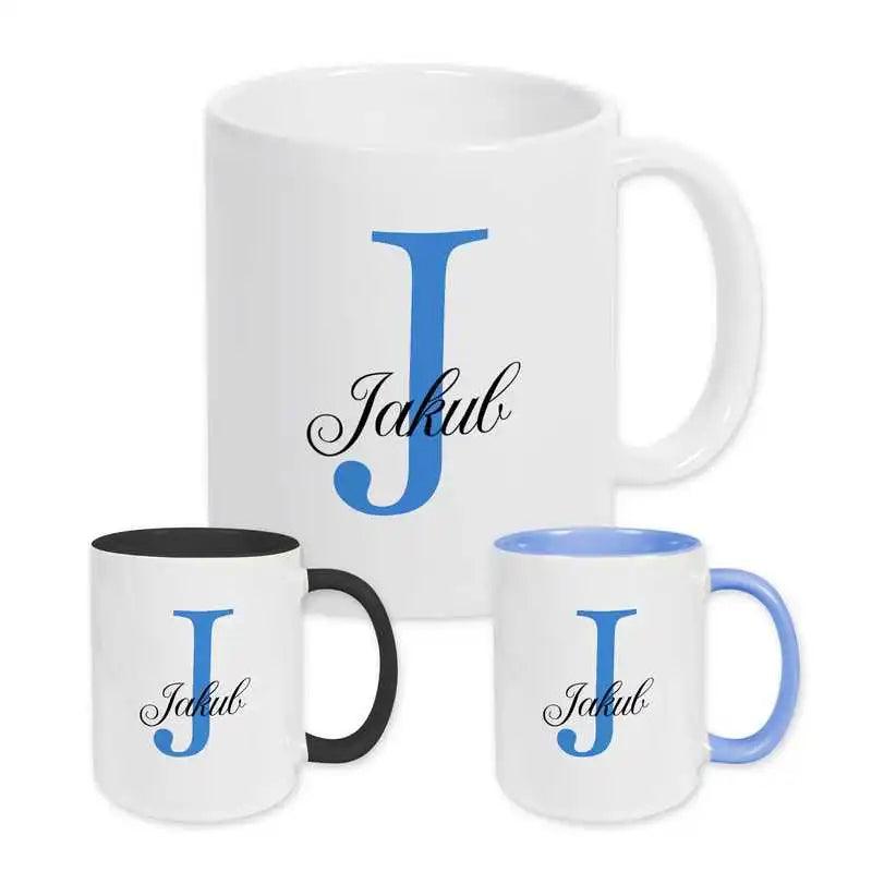 Keramik Tasse mit Namen | Motiv 3 | Jakub - Druckerino