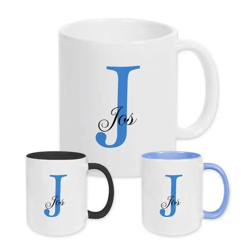 Keramik Tasse mit Namen | Motiv 3 | Jos - Druckerino