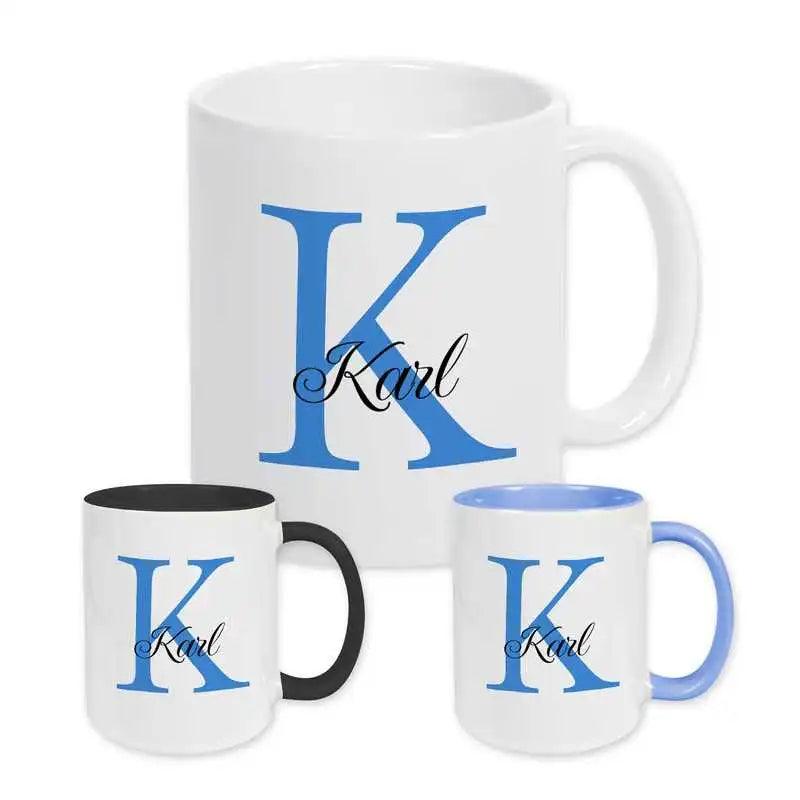 Keramik Tasse mit Namen | Motiv 3 | Karl - Druckerino
