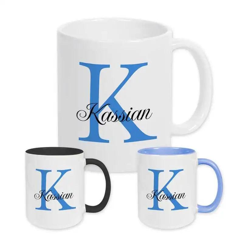 Keramik Tasse mit Namen | Motiv 3 | Kassian - Druckerino