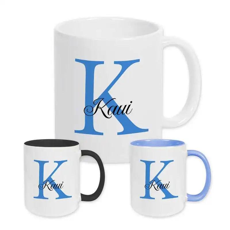 Keramik Tasse mit Namen | Motiv 3 | Kaui - Druckerino