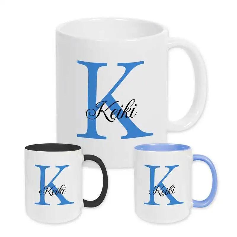 Keramik Tasse mit Namen | Motiv 3 | Keiki - Druckerino