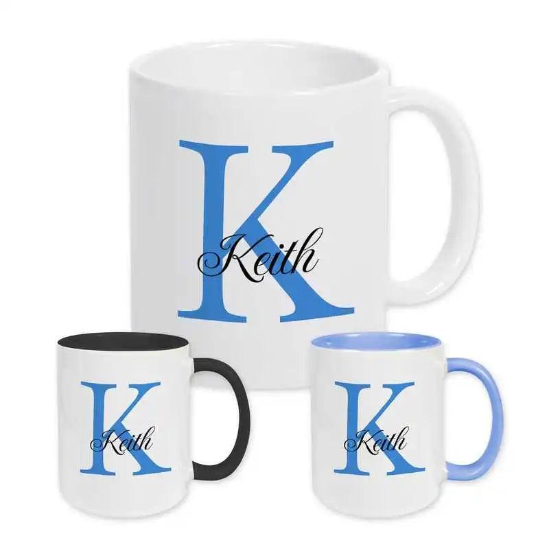 Keramik Tasse mit Namen | Motiv 3 | Keith - Druckerino