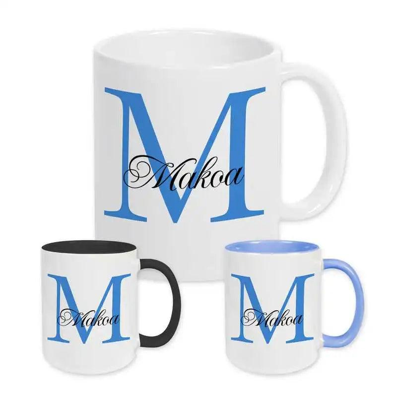 Keramik Tasse mit Namen | Motiv 3 | Makoa - Druckerino