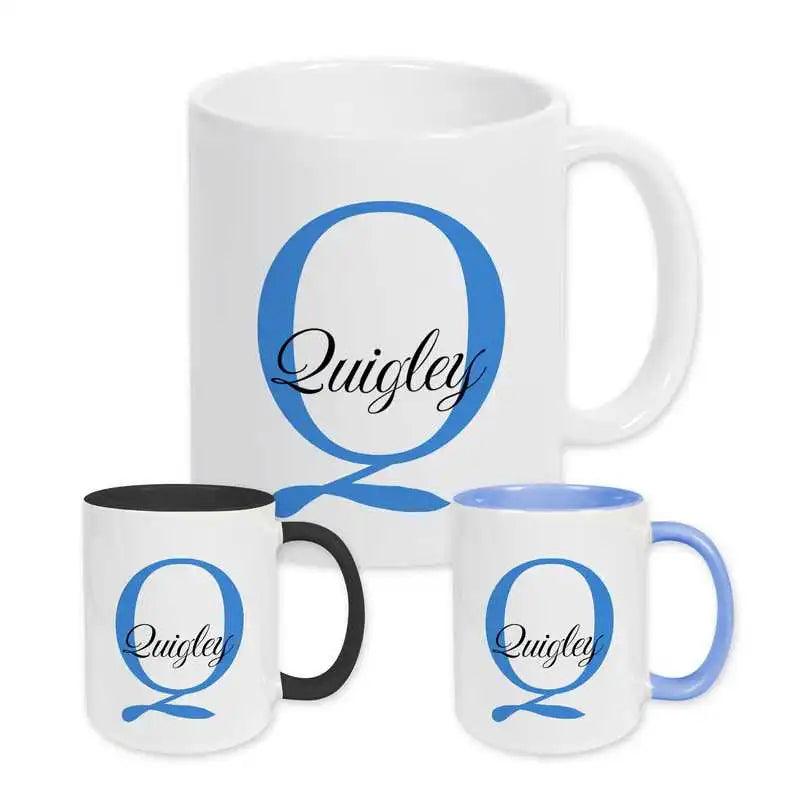 Keramik Tasse mit Namen | Motiv 3 | Quigley - Druckerino