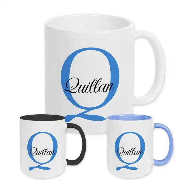 Keramik Tasse mit Namen | Motiv 3 | Quillan - Druckerino