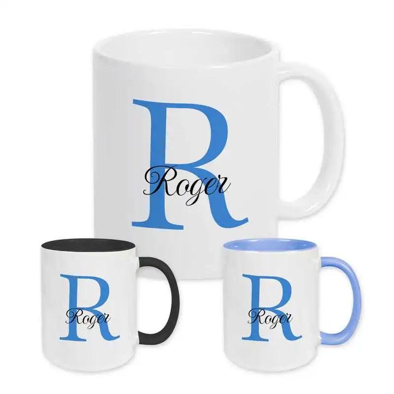 Keramik Tasse mit Namen | Motiv 3 | Roger - Druckerino