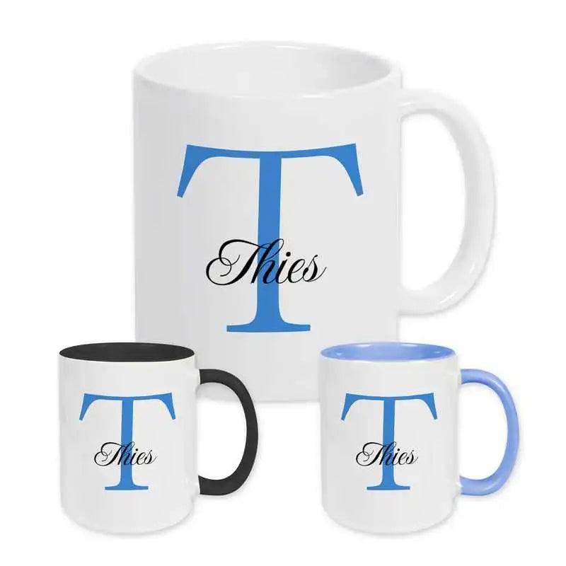 Keramik Tasse mit Namen | Motiv 3 | Thies - Druckerino