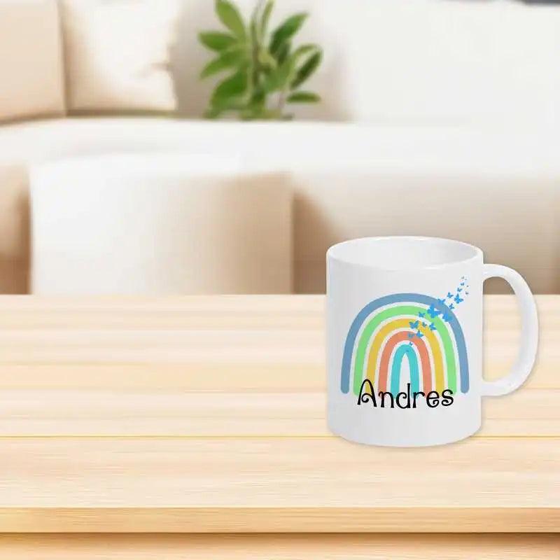 Keramik Tasse mit Namen | Motiv 4 | Andres - Druckerino