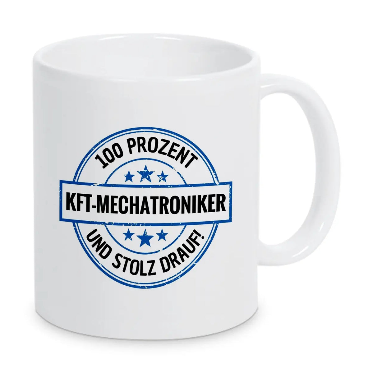 Kfz-Mechatroniker 100 Prozent Tasse - Druckerino