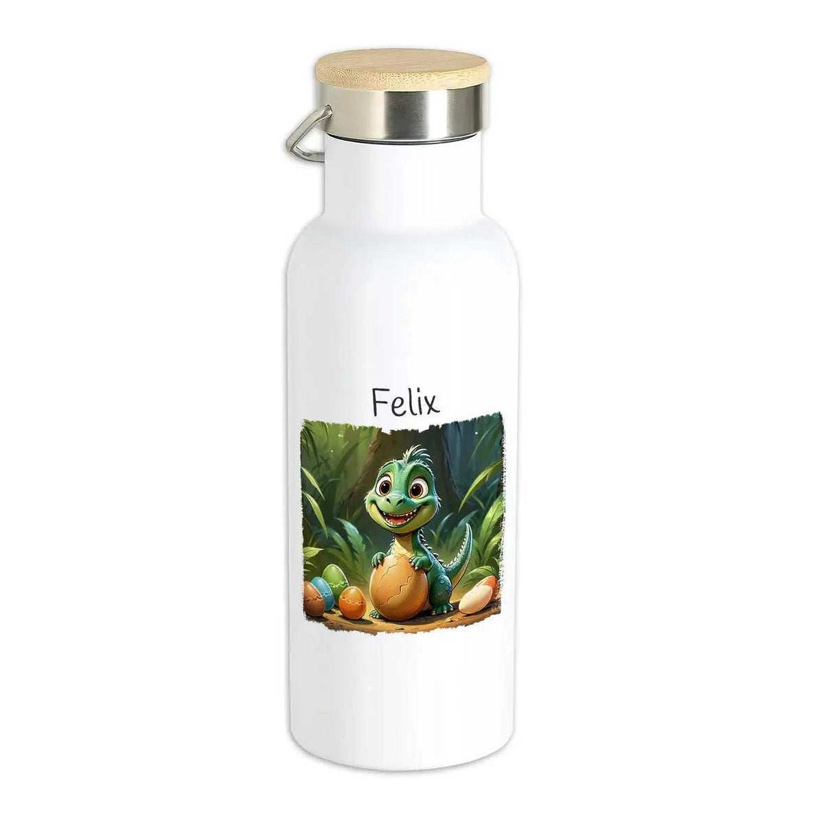 Kinder Trinkflasche Abenteuer Dinosaurier - Druckerino