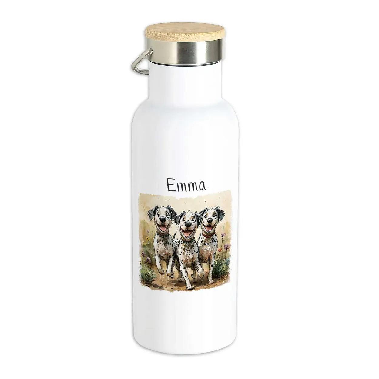 Kinder Trinkflasche Dalmatinisches Trio - Druckerino